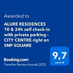 Lejlighed Alure Residences 10 - 24h Self Check-in & Private Parking Next To The Building Included, Center Right On Snp Square In A Quiet Passage, New Building, In Town *